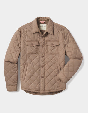 Quilted Sherpa Lined Shacket - The Normal Brand