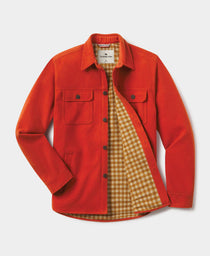 Brightside Flannel Lined Workwear Jacket: Flame