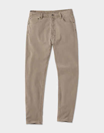 Comfort Terry Pant in Taupe