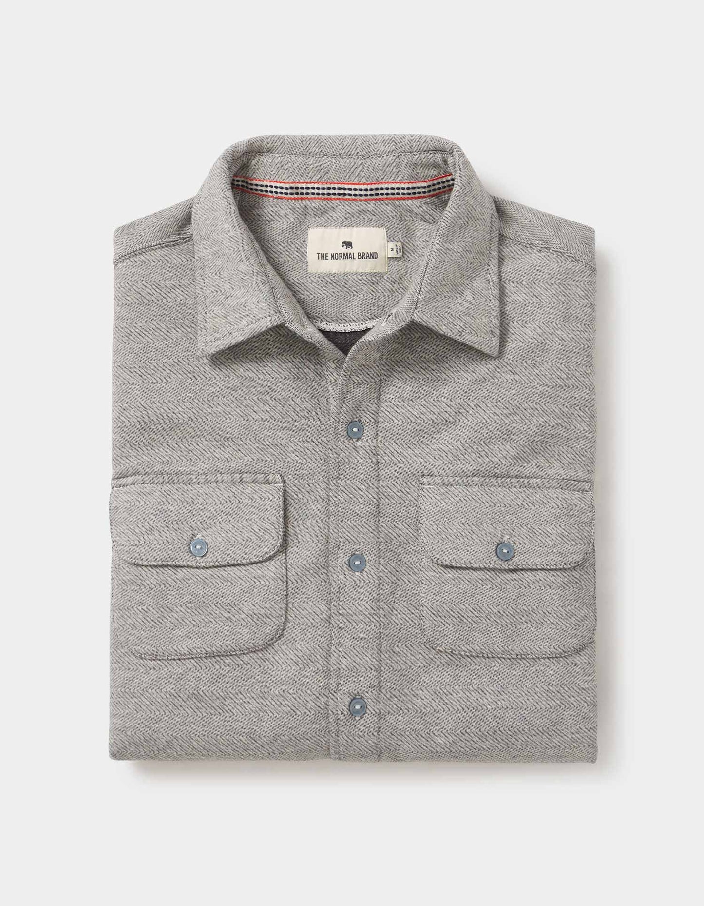 Textured Knit Shirt in Graphite