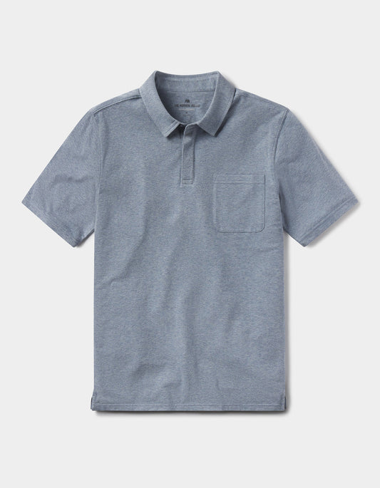 Active Puremeso Everyday Polo in Lake Blue