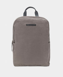 Weekend Waxed Canvas Bag: Grey