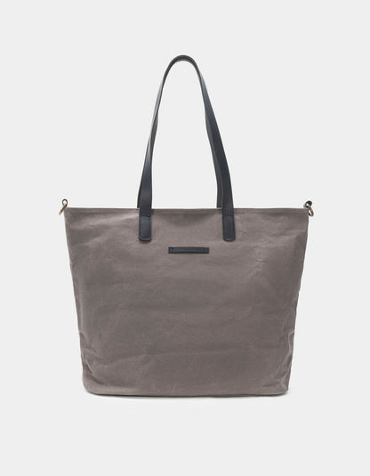 Carry-All Waxed Canvas Tote