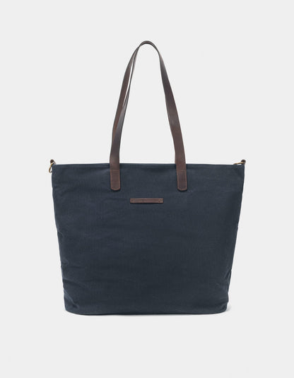 Carry-All Waxed Canvas Tote