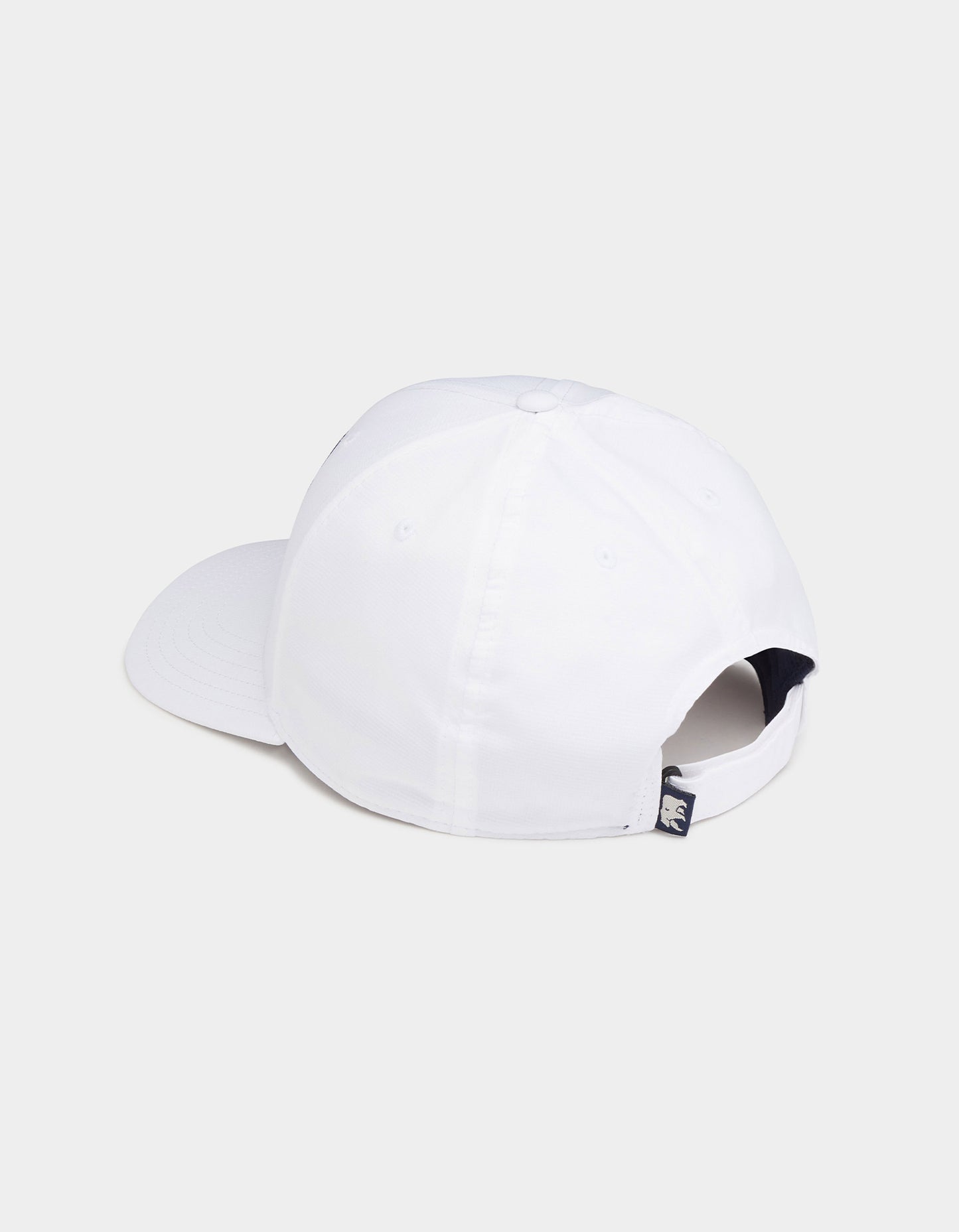 Circle Patch Performance Cap in White