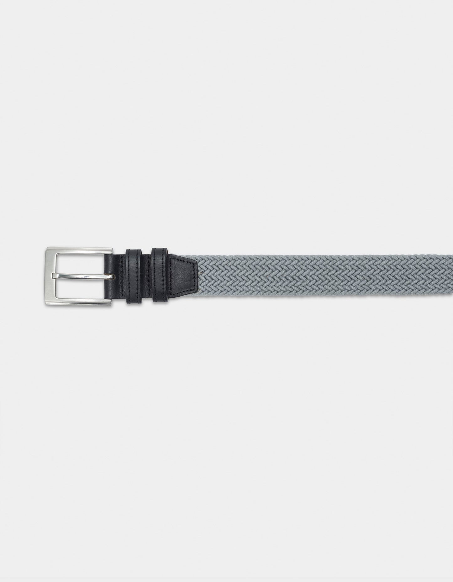 Performance Braided Belt in Navy