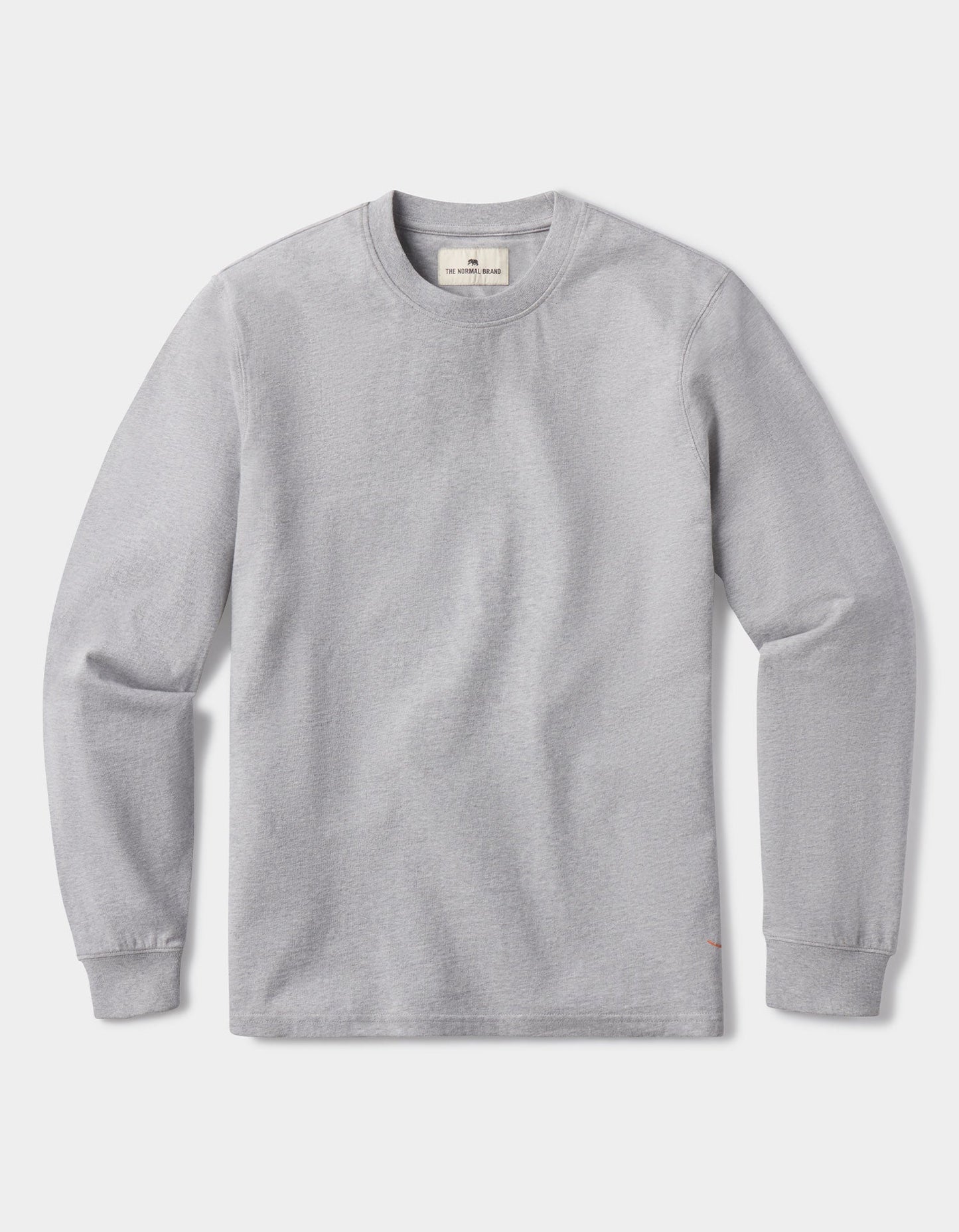 Lennox Jersey Long Sleeve Tee in Heather Grey – The Normal Brand