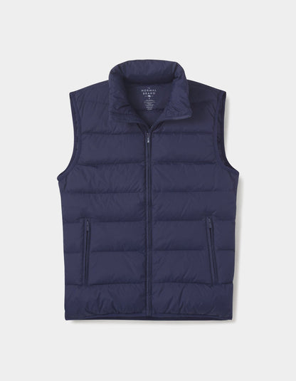 Bear Puffer Vest in Navy