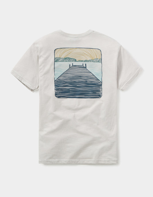 Dockside T-Shirt in Sand