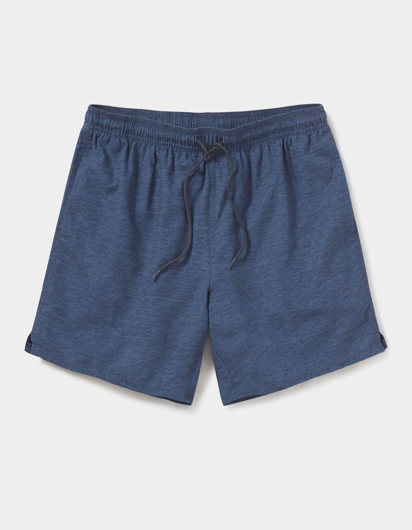 Heathered Hybrid Short in Mineral Blue