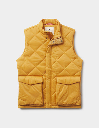 Parker Vest in Goldenrod