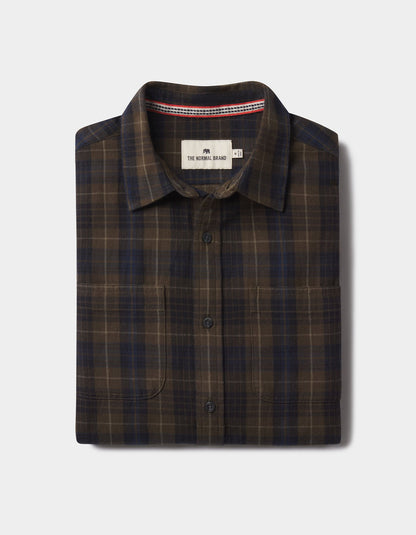 Jackson Lightweight Flannel in Cypress Plaid