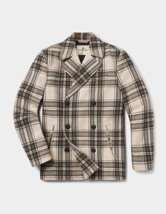 Lan Jacket in Brown Plaid