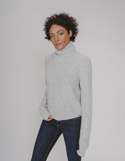 Monterosa Turtleneck Sweater in Black