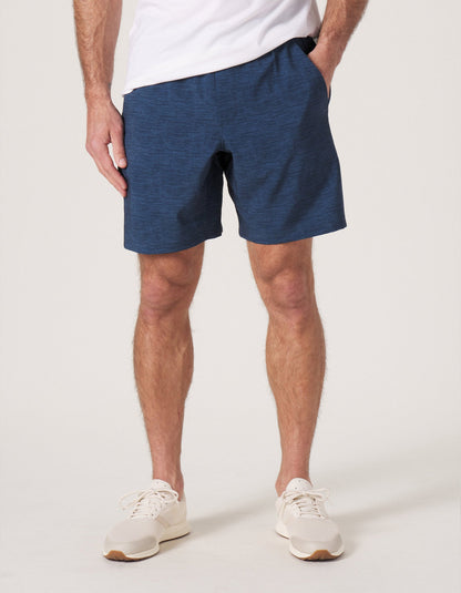 7 Bros Workout Short in Navy