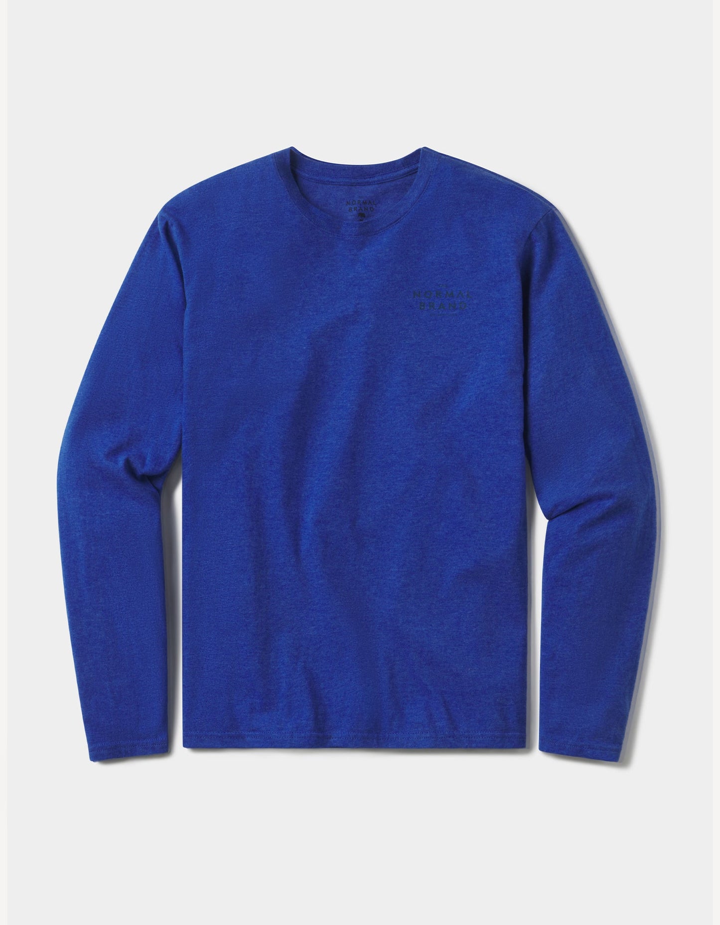 Worn in Bear Long Sleeve T-Shirt in Blue