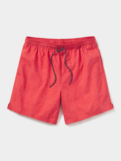 Heathered Hybrid Short in Sunrise