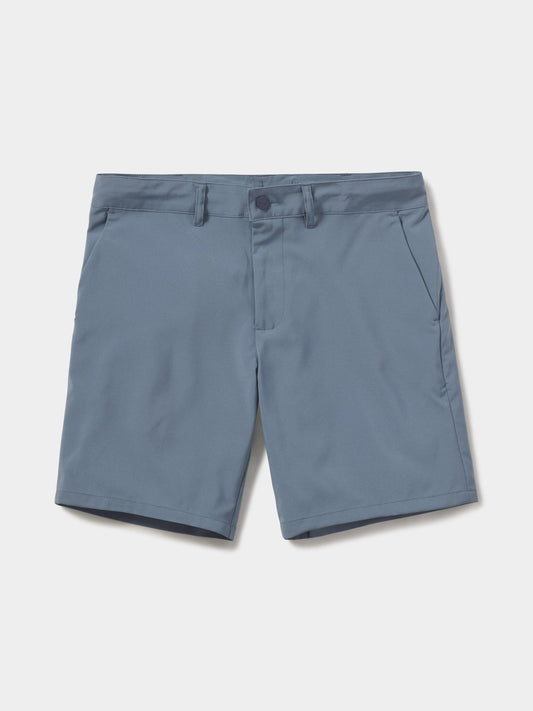 Hybrid Short in Mineral Blue