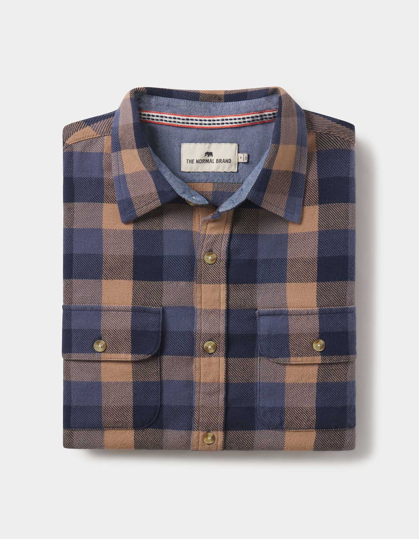 Mountain Overshirt in Maple Plaid