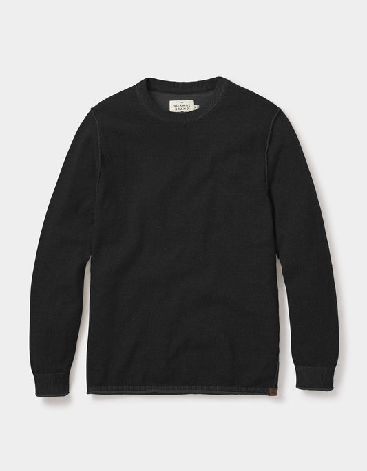 Jimmy Sweater Crew in Black