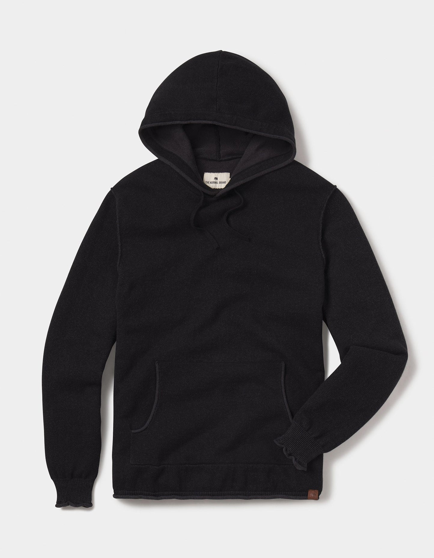 Jimmy Sweater Hoodie in Black