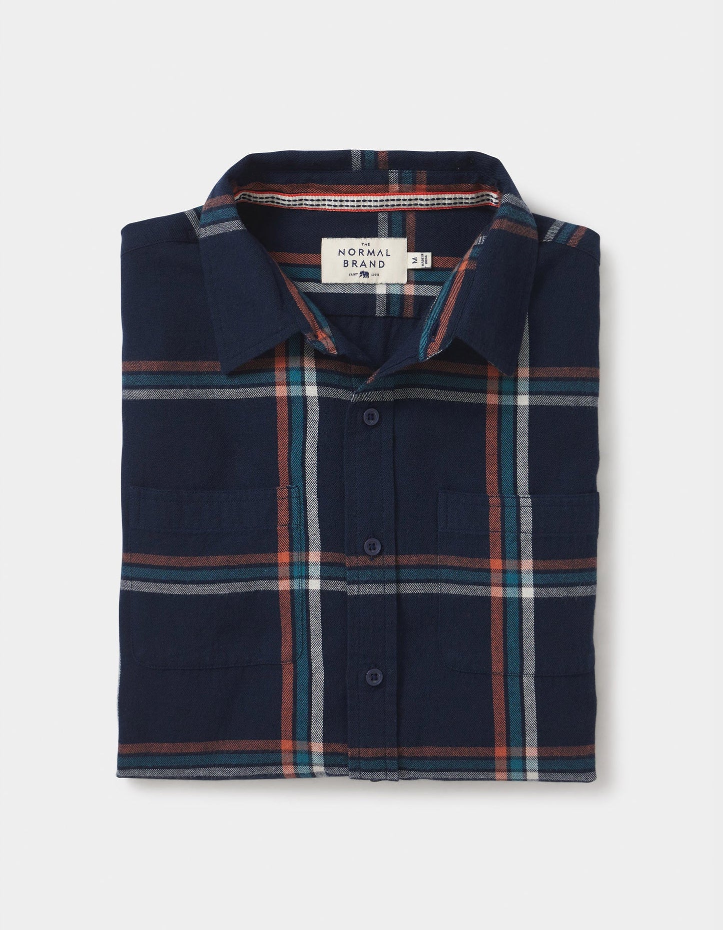 Jackson Button Up Shirt in Shadow Check