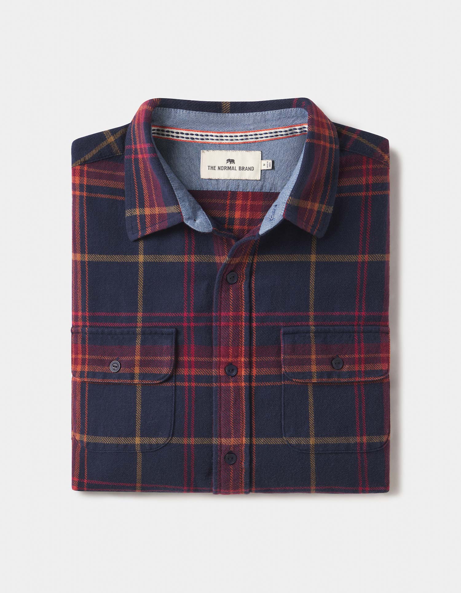 The Great The Mountaineer Checkered popular Overshirt