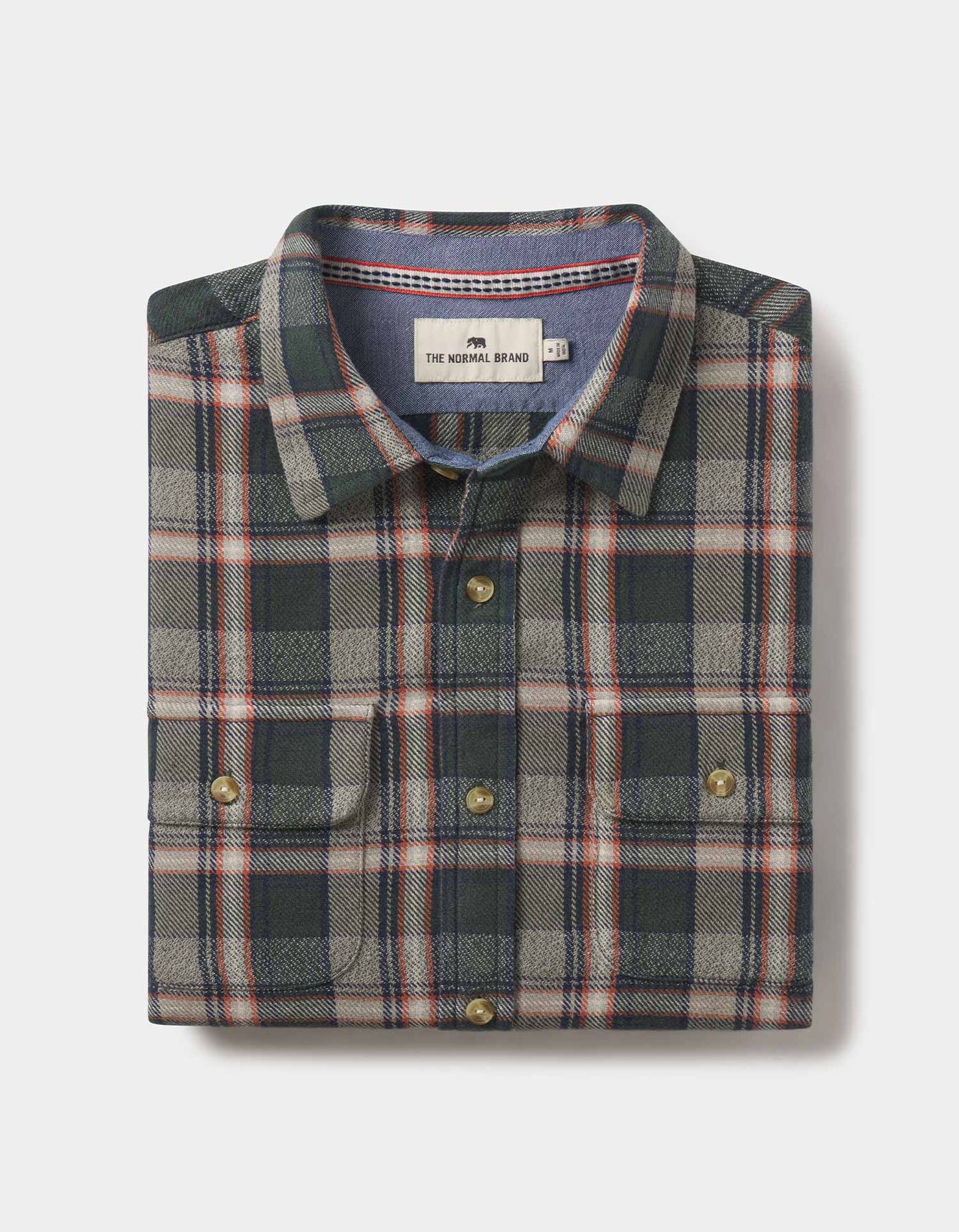 Mountain Overshirt in Auburn Plaid