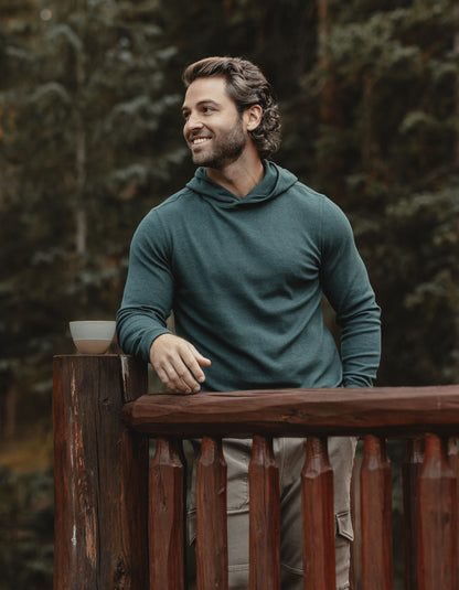 Puremeso Essential Hoodie in Green