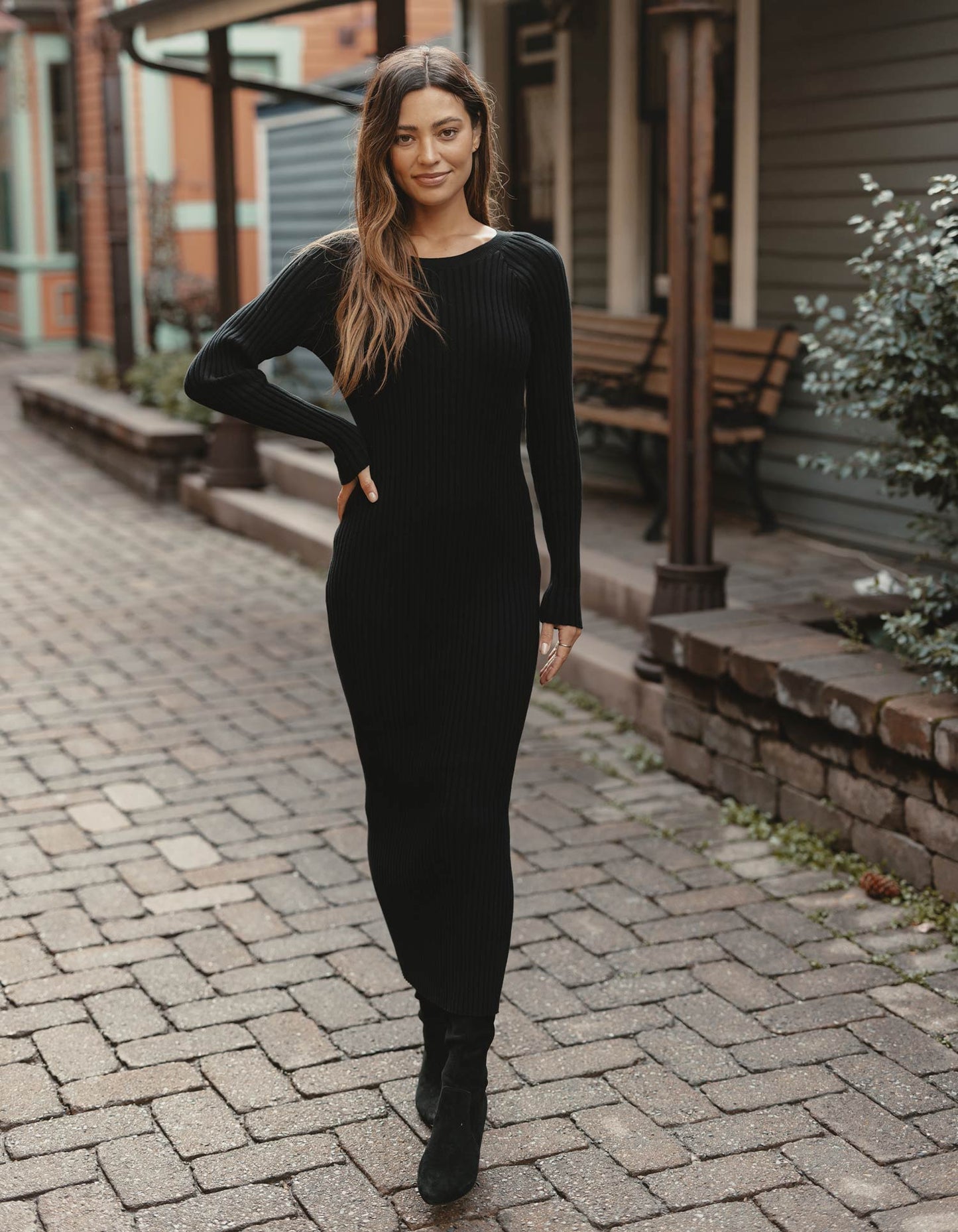 Ava Ribbed Maxi Dress Ava Ribbed Maxi Dress