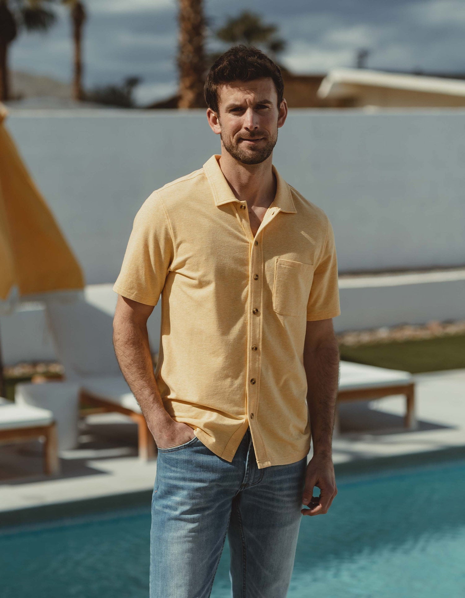 Active Puremeso Weekend Button Down