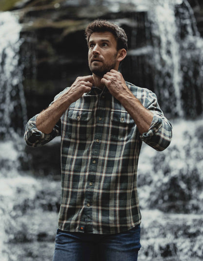 Mountain Overshirt in Auburn Plaid