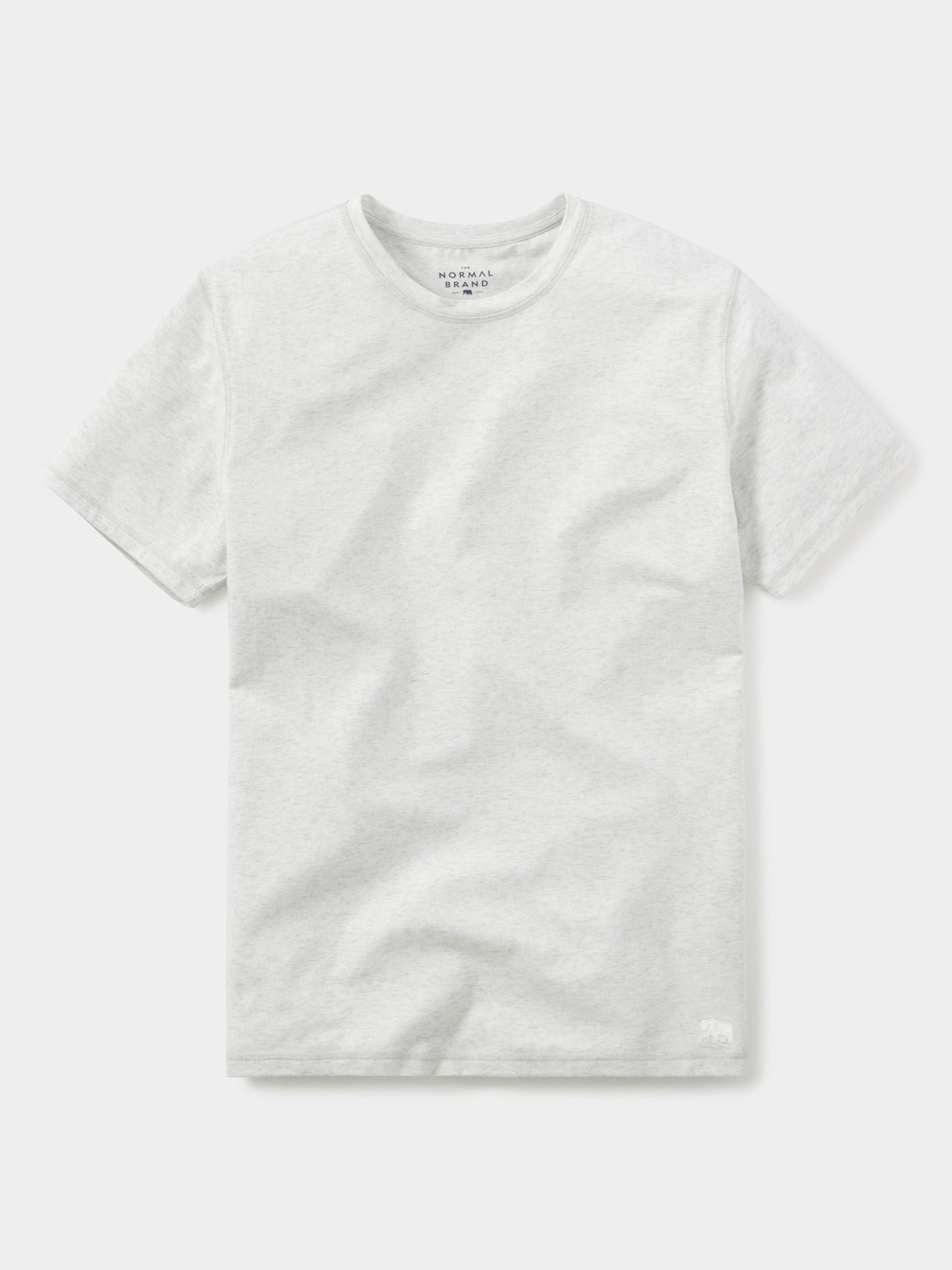 Active Puremeso Crewneck T-Shirt in Stone