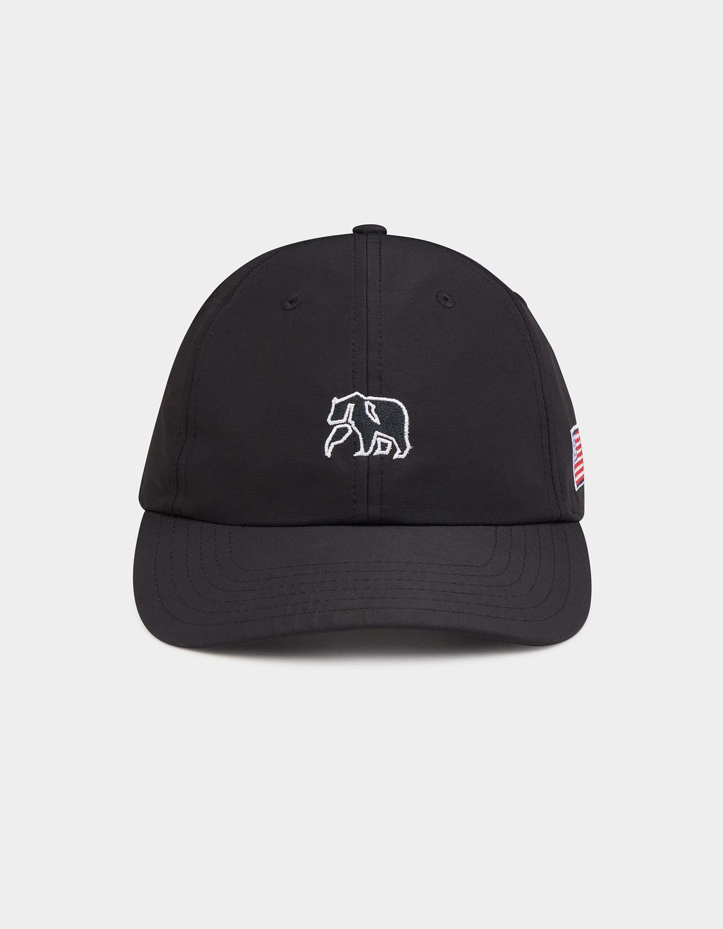 Patriotic Performance Cap in Black