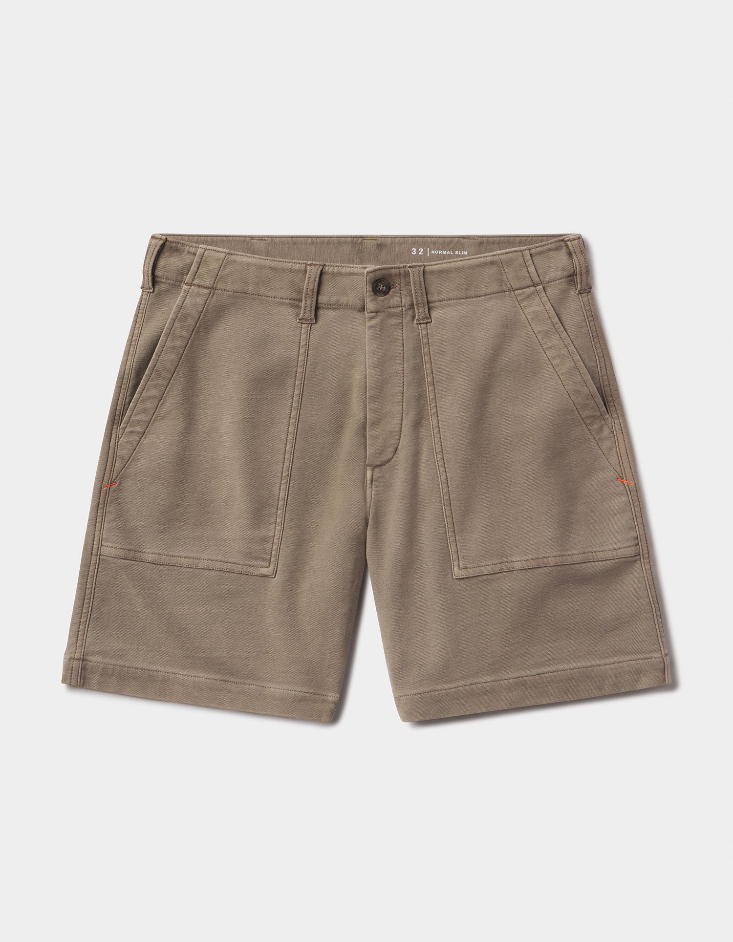 Comfort Terry Utility Short Taupe