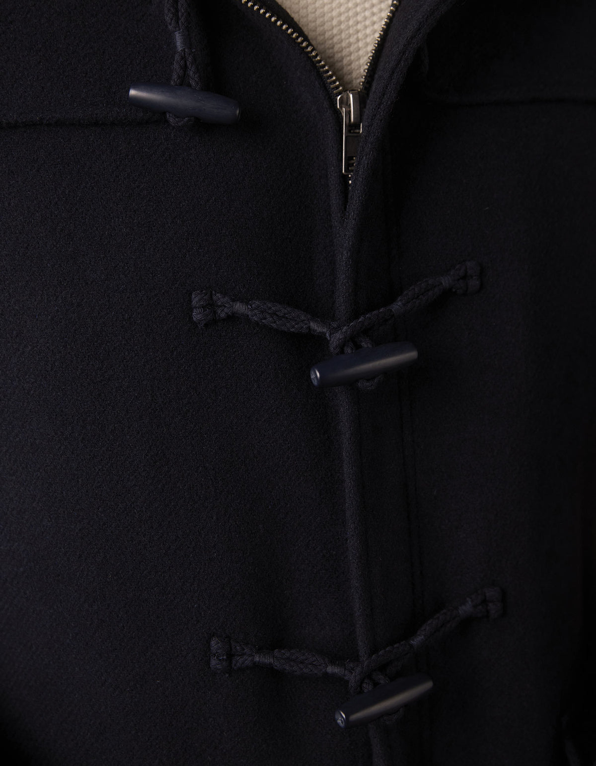James Duffle Coat in Navy