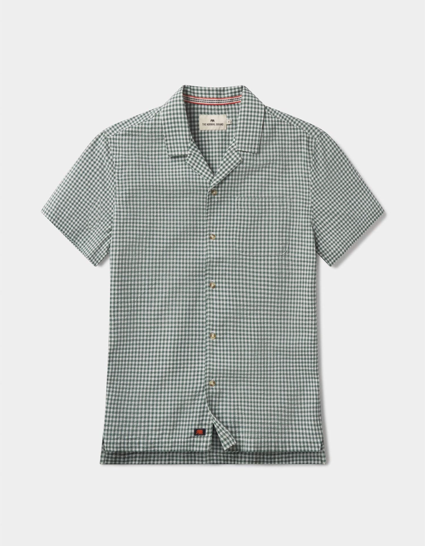 Freshwater Camp Shirt in Pine Check