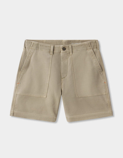 Comfort Terry Utility Short in Shadow