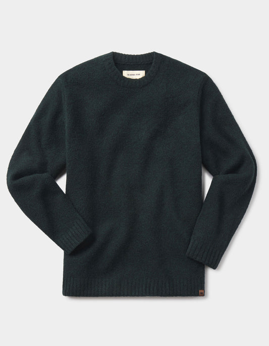 Homebound Crewneck Sweater in Dark Sea