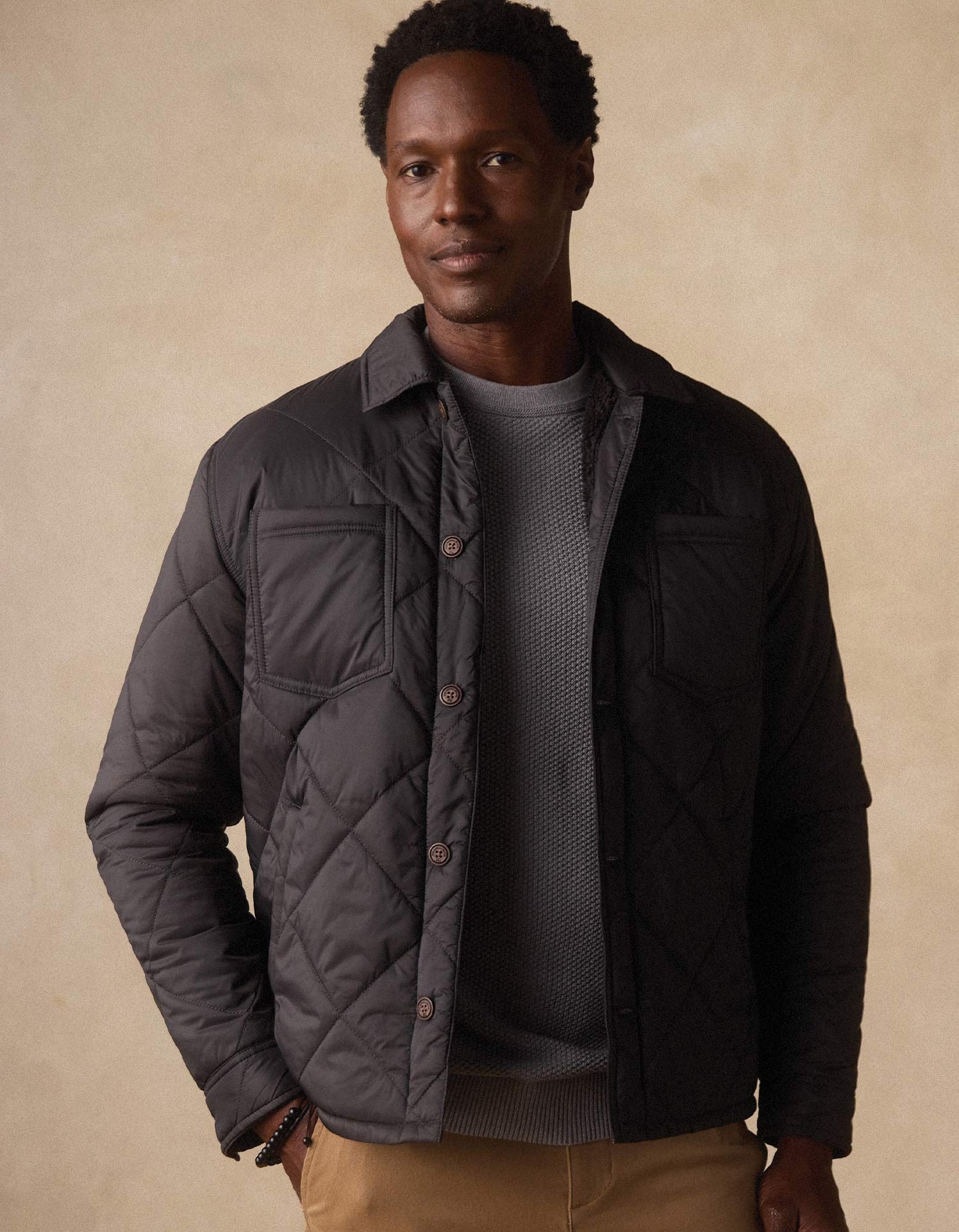 The Only Jacket in Charcoal