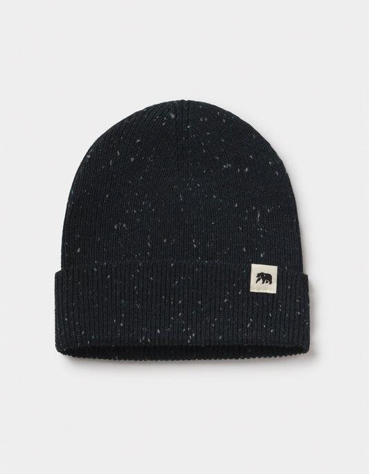 Seawool Nep Beanie in Emerald