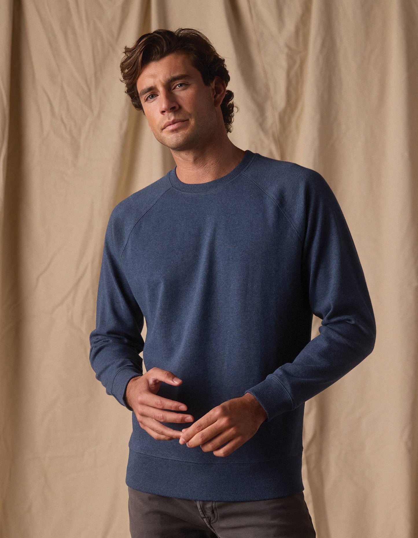 Puremeso Everyday Crew in Indigo Blue