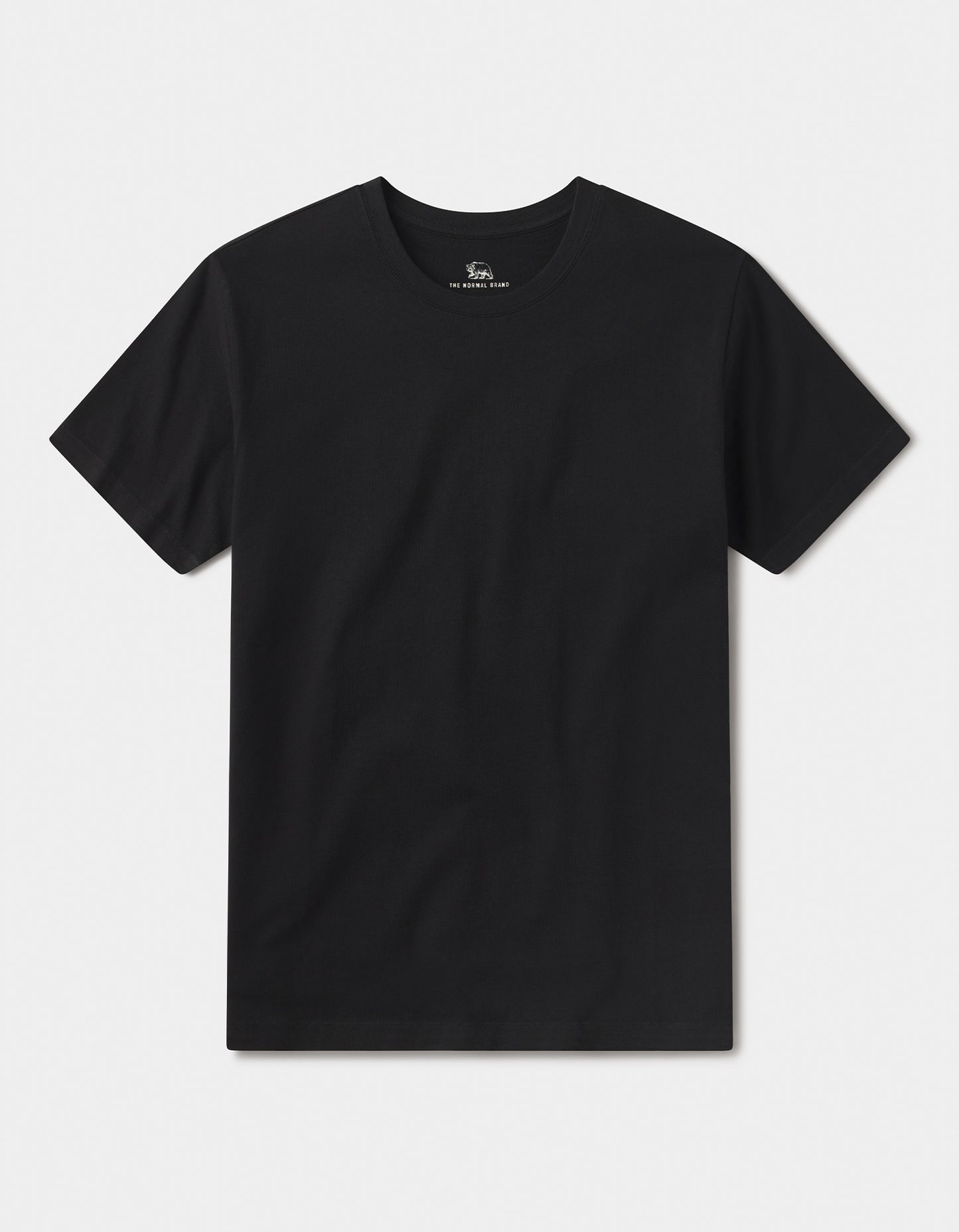 Normal Jersey Classic Tee in Black