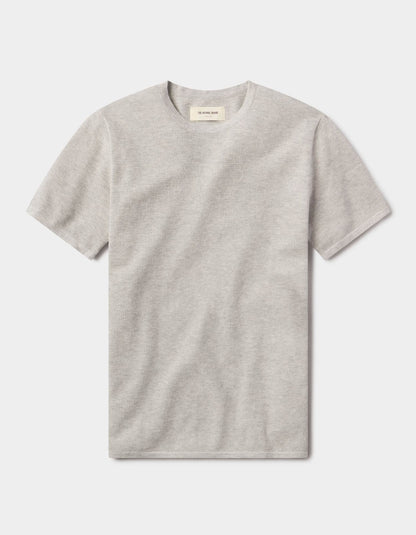 Driftknit Sweater Tee in Stone