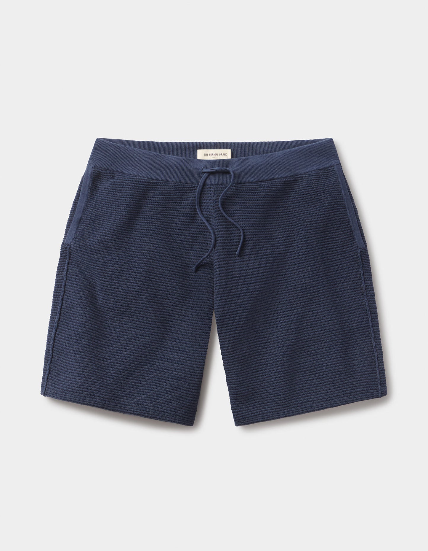 Robles Birdseye Knit Short in Denim/Dark Navy