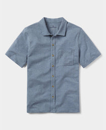 Active Puremeso Weekend Button Down: Lake Blue