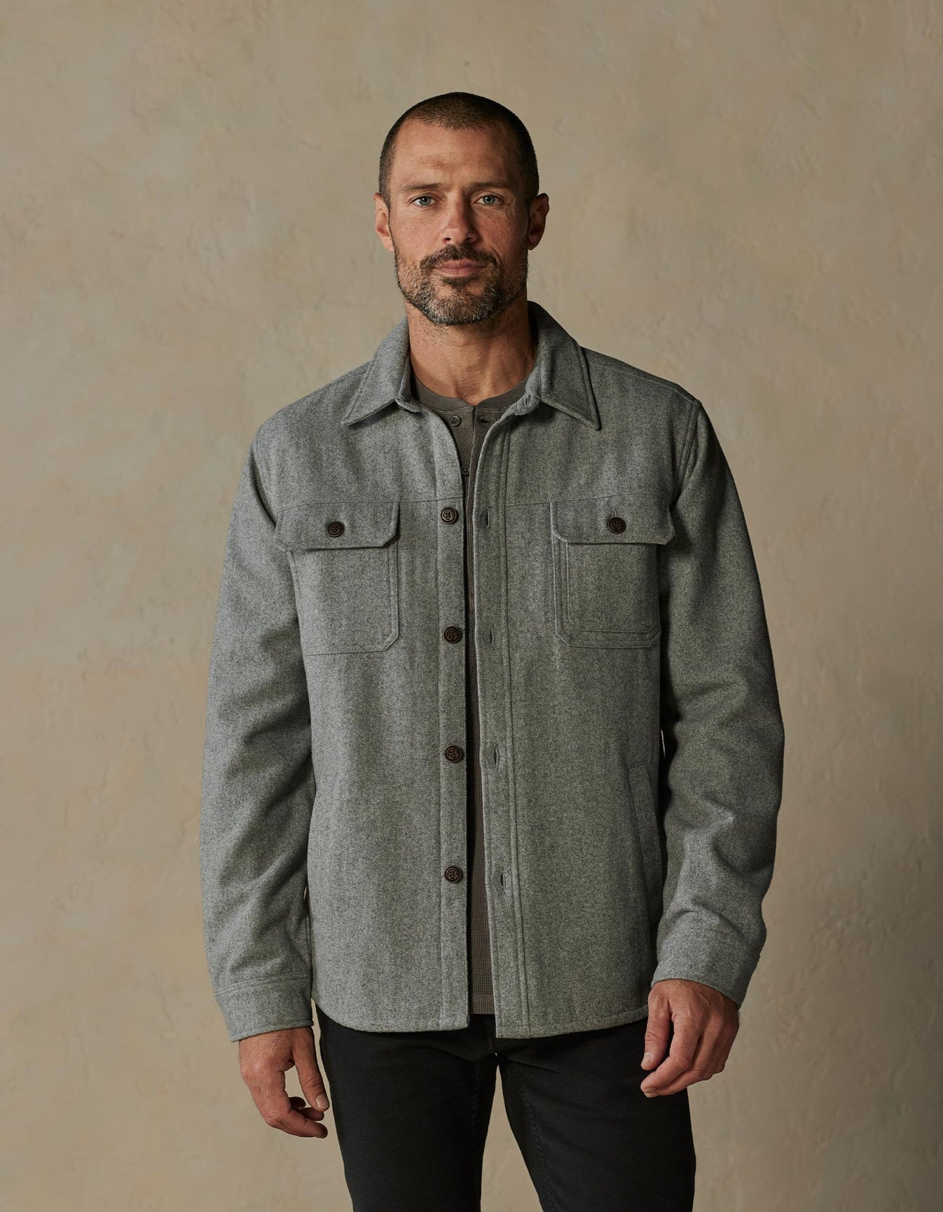 Brightside Flannel-Lined Workwear Jacket Ash Image 1