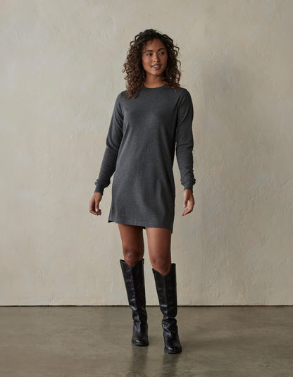 Puremeso Everyday Dress in Charcoal