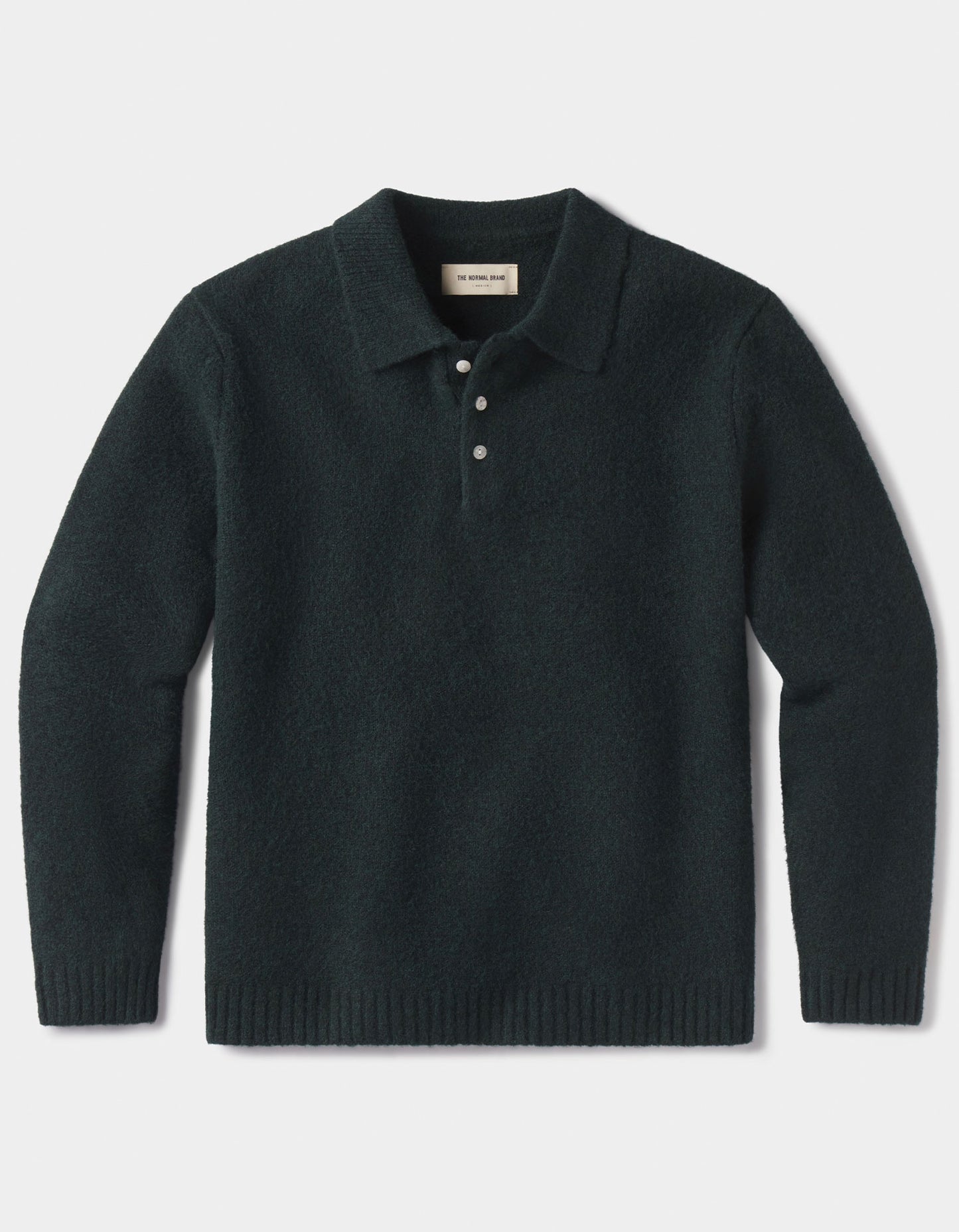 Homebound Polo Sweater in Dark Sea