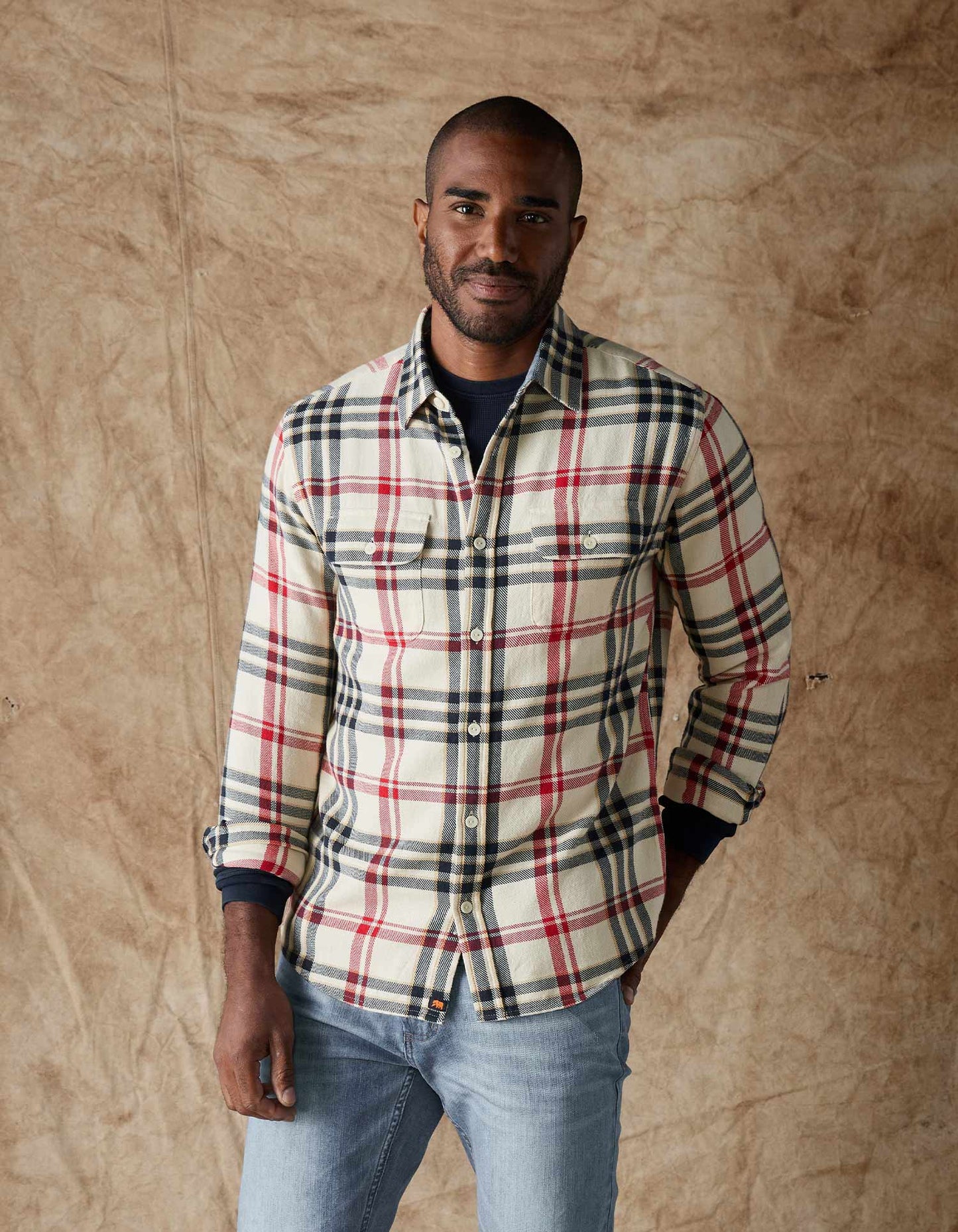 Mountain Overshirt in Apres Plaid